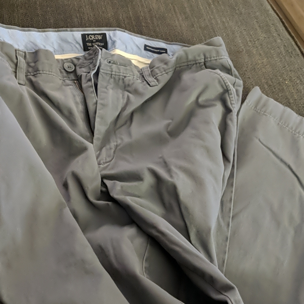JCrew Sutton Summer Weight Chinos -33x32